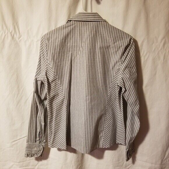 Orvis Button Up Shirt Size 8 Gray - Picture 2 of 5